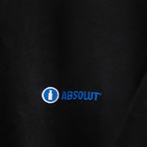 Men's Absolut Black T-shirt Size XL - Picture 4 of 4